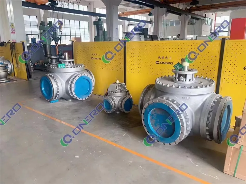 Falf Ball Dur Di-staen 4 Ffordd