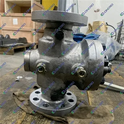 Falf Pêl wedi'i Mowntio Trunnion Mynediad Uchaf